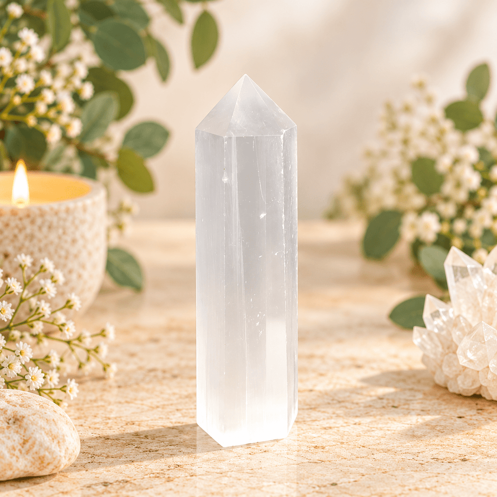 119g Selenite Tower