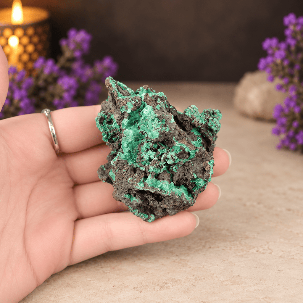 Azurite and Malachite Specimen