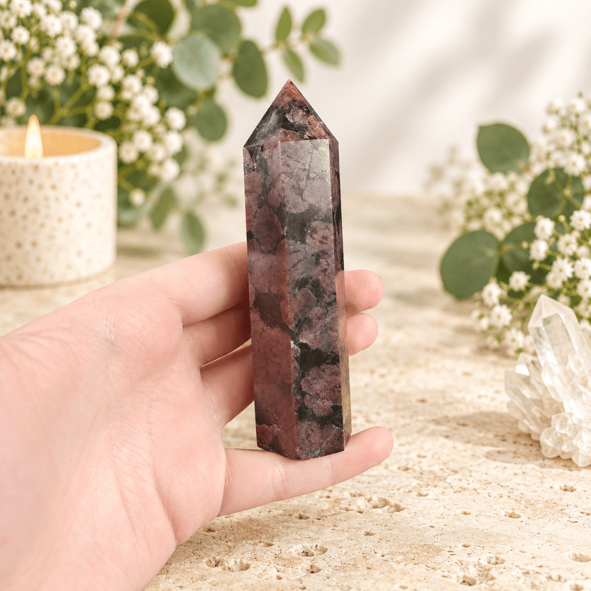 186g Garnet Tower
