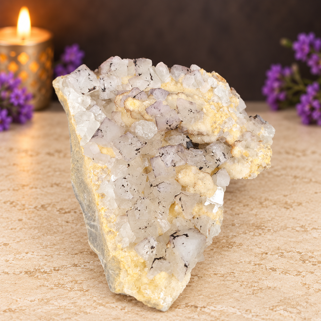 Fluorite & Calcite Specimen (Guizhou Province, China)