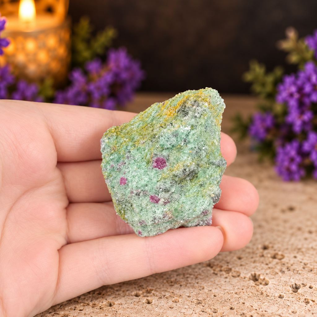 Ruby in Fuchsite Specimen