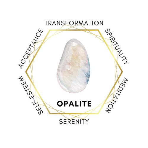 10mm Opalite Gemstone Bracelet