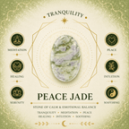 10mm Peace Jade Gemstone Bracelet