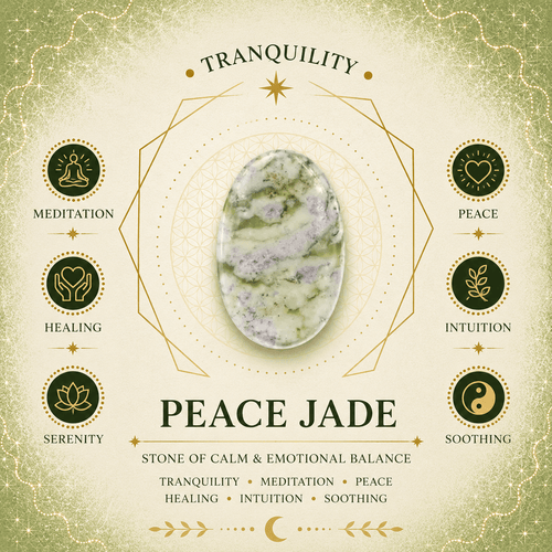 10mm Peace Jade Gemstone Bracelet