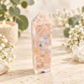 150g Petal Agate Tower
