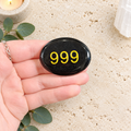 999 Obsidian Angel Number Palm - Completion & New Beginnings