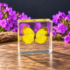 Eurema Hecabe Linnaeus Butterfly Specimen