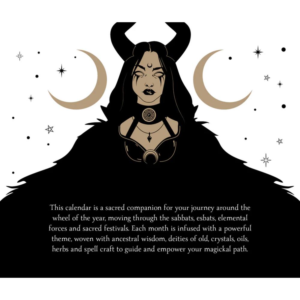 2027 Witch's Day-to-Day Desk Calendar