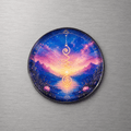 Unalome 4cm Glass Magnet