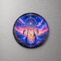Dreamcatcher 4cm Glass Magnet