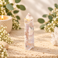 112g Pink Amethyst Tower