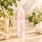 124g Pink Opal Tower