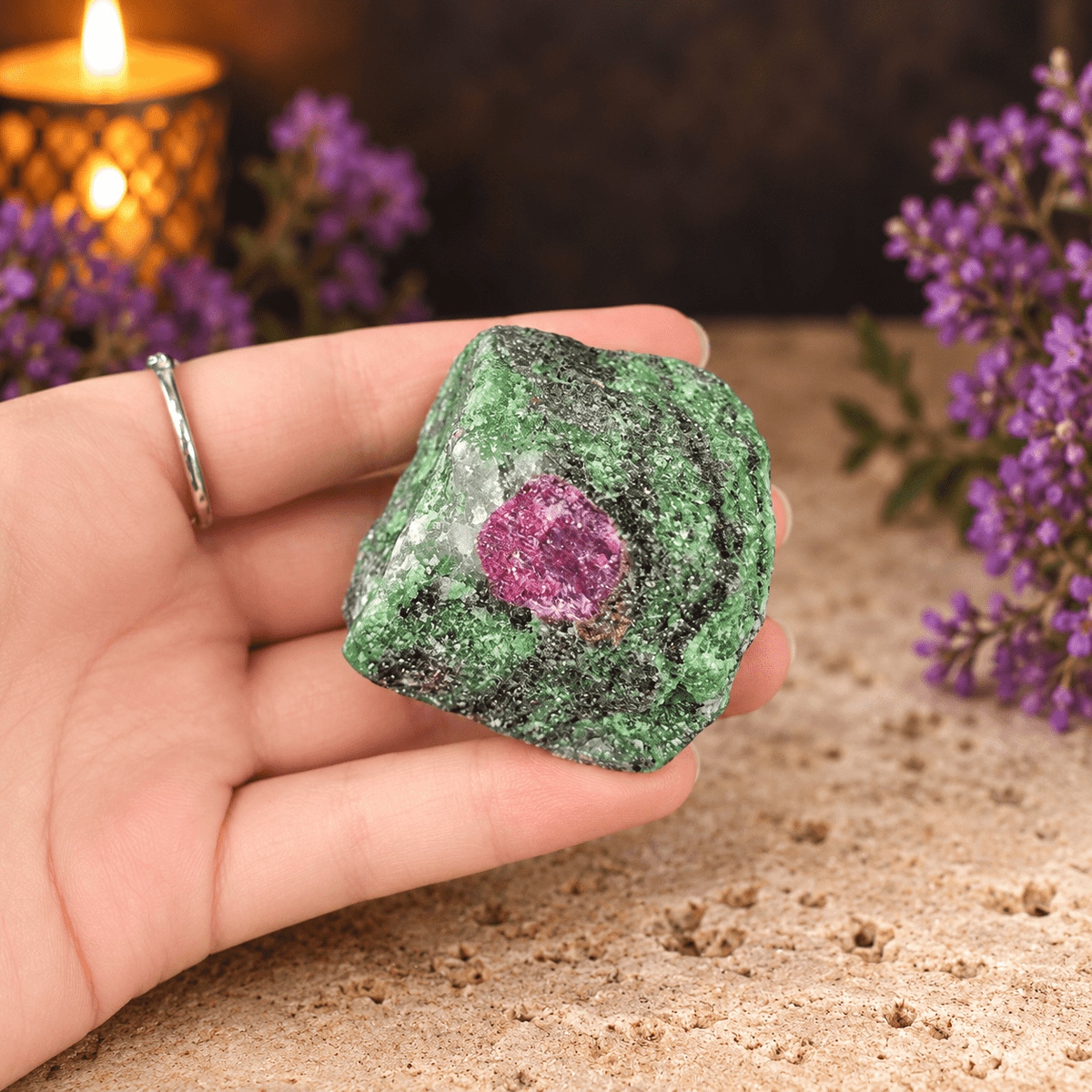 Ruby Zoisite Specimen