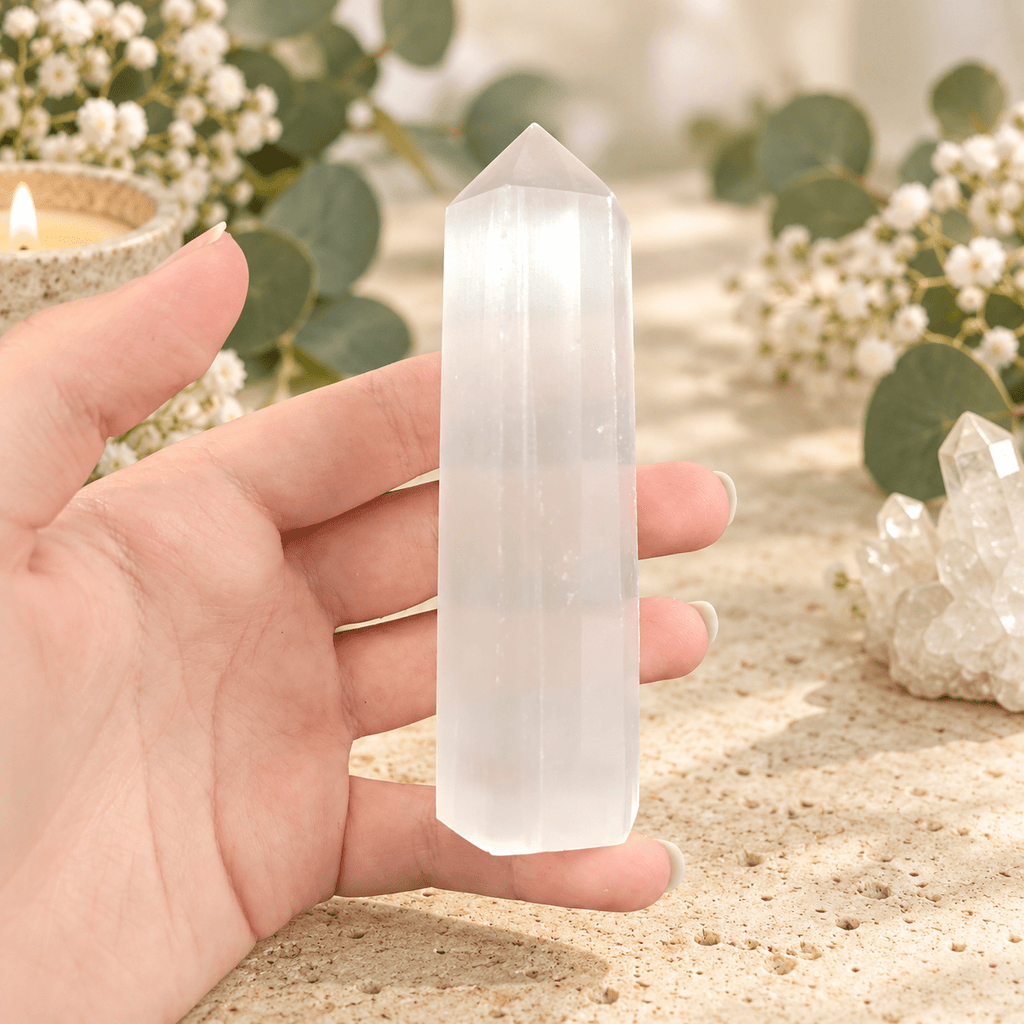 119g Selenite Tower