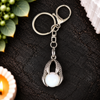 Opalite Dragon Claw Gemstone Keyring