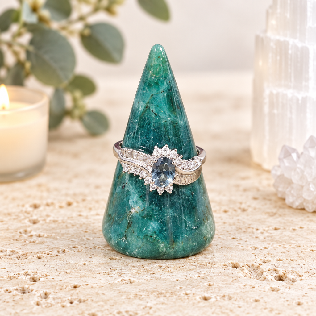 Ocean Jasper Ring Holder