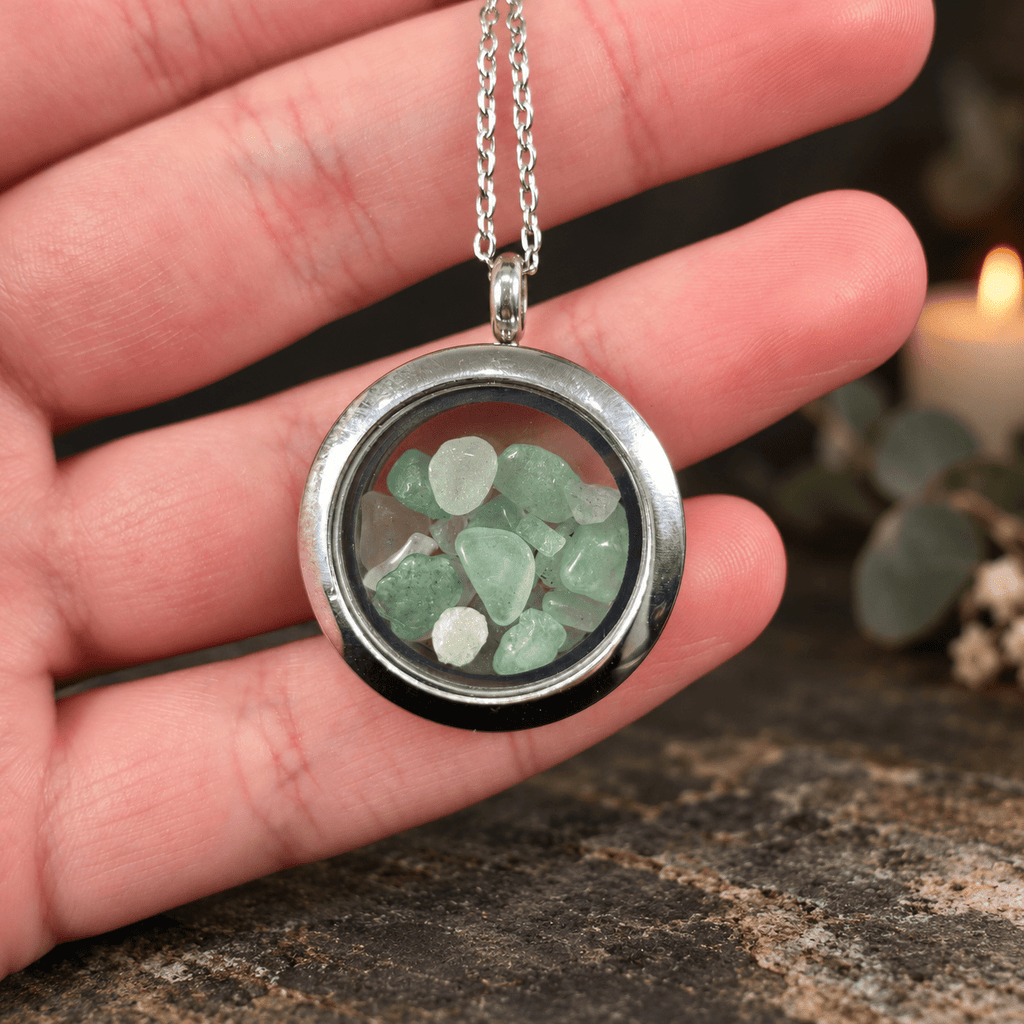 50cm Aventurine Chip Necklace