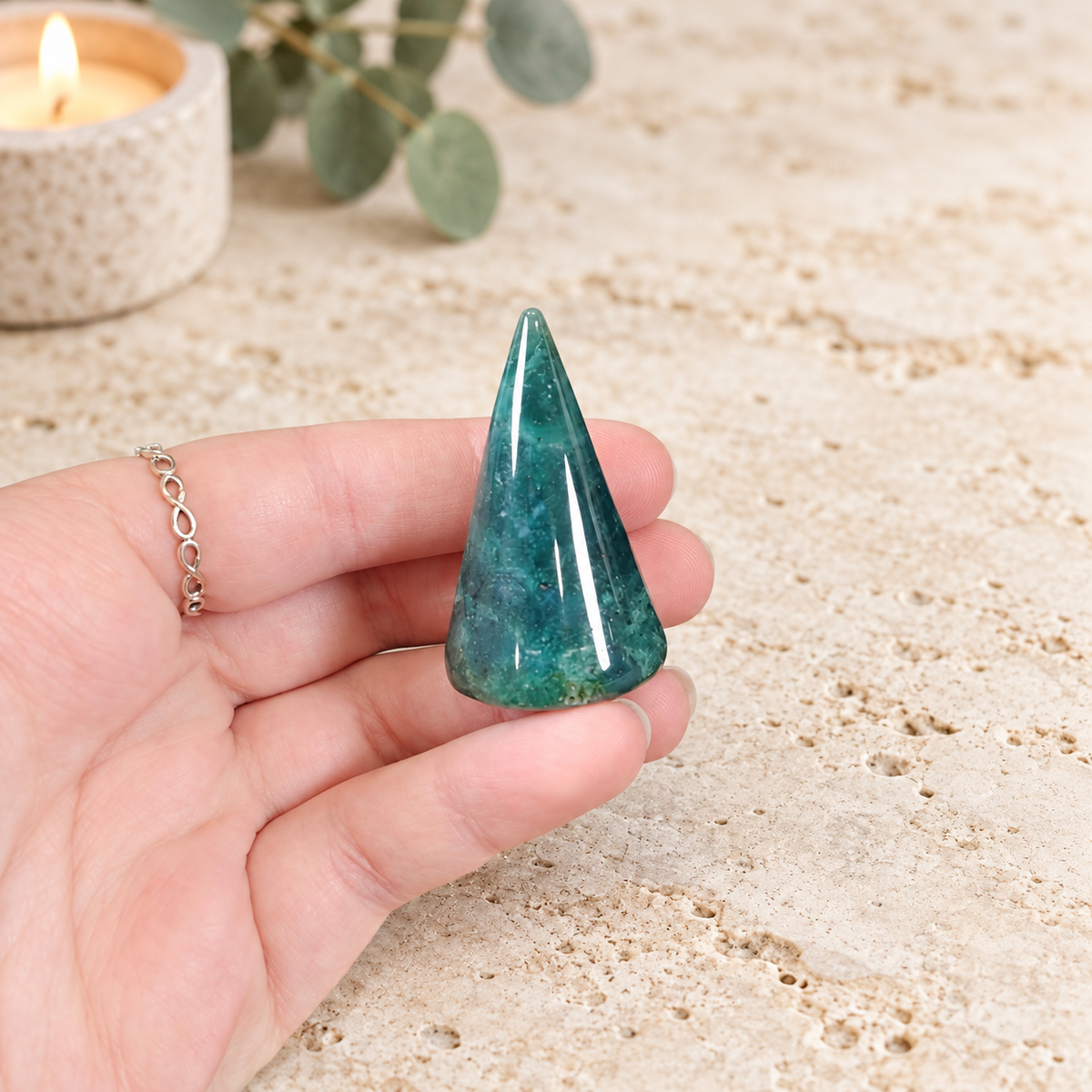 Ocean Jasper Ring Holder