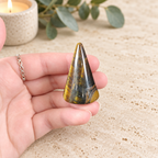 Tiger Eye Ring Holder