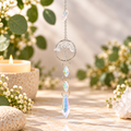Clear Quartz Tree of Life Suncatcher