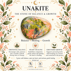 Unakite 2cm Gemstone Star