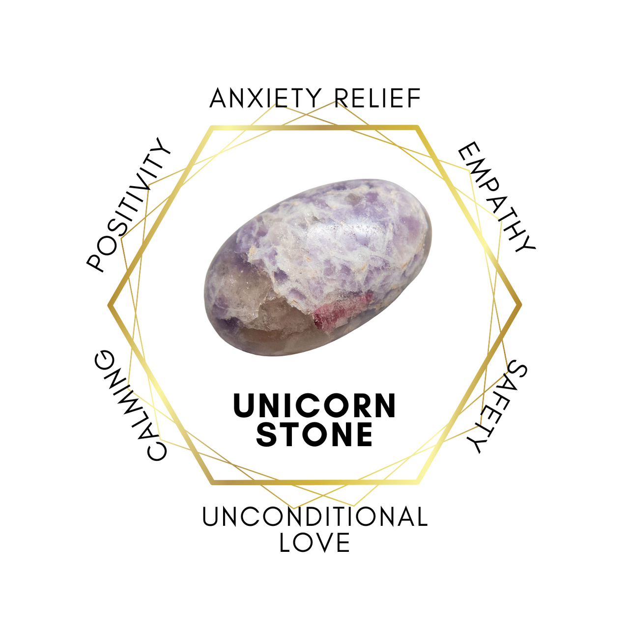 6mm Unicorn Stone Gemstone Bracelet