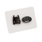 Coated Stainless Steel Stud Earrings - Batman