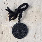 3.5cm Tree of Life Shungite Adjustable Necklace