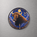 Taurus Zodiac 4cm Magnet - I Heart Crystals