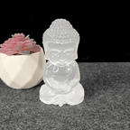 Selenite Buddha