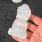 Selenite Buddha