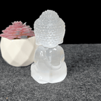 Selenite Buddha
