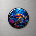 Turtle 4cm Glass Magnet