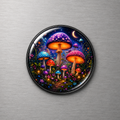 Mushroom 4cm Glass Magnet