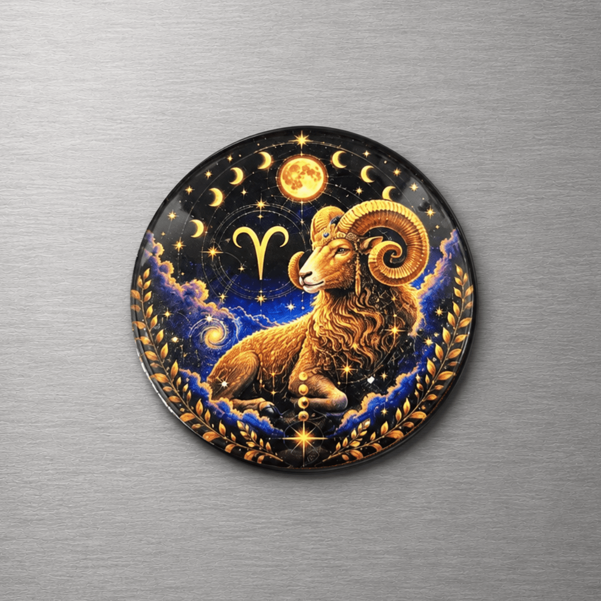 Aries Zodiac 4cm Magnet - I Heart Crystals