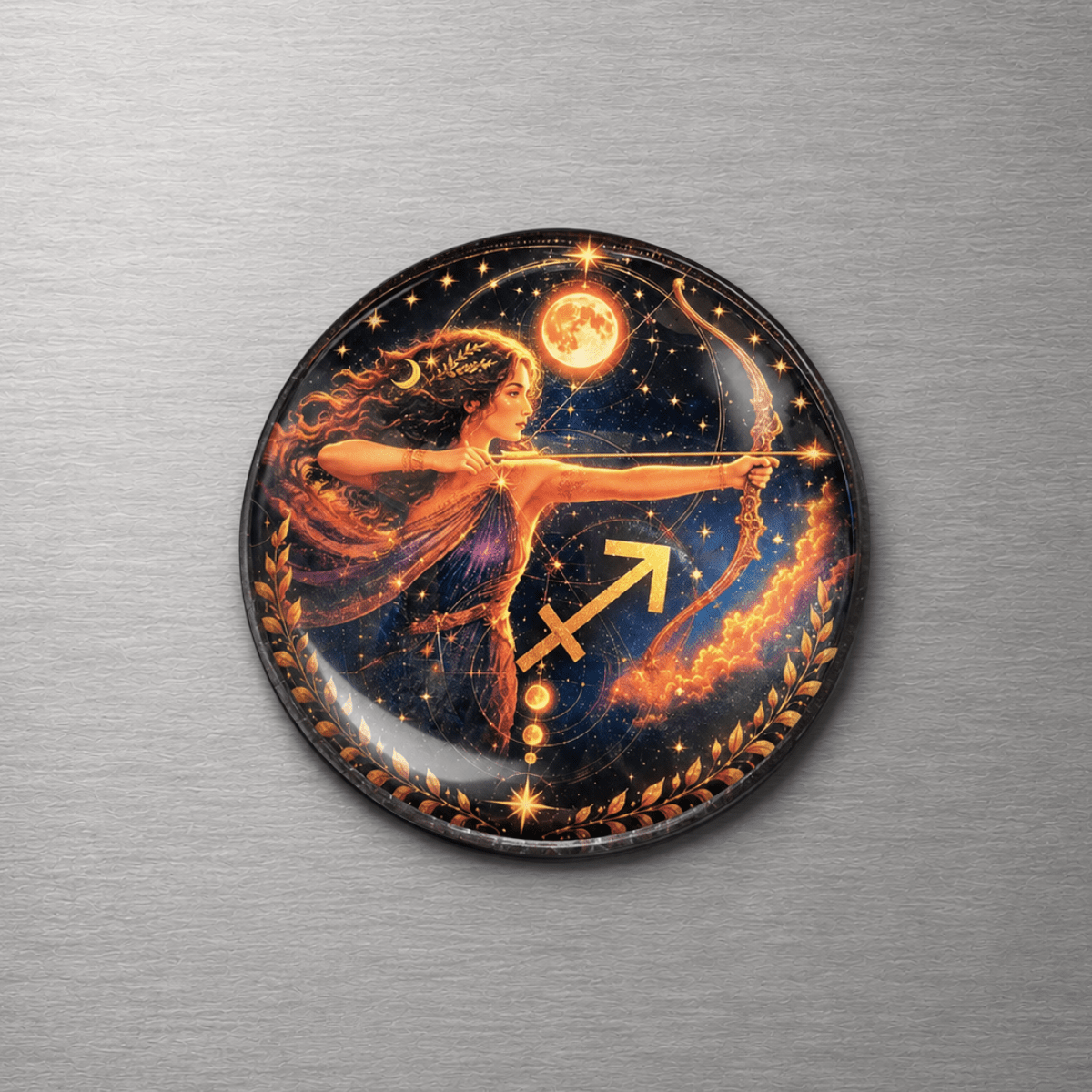 Sagittarius Zodiac 4cm Magnet