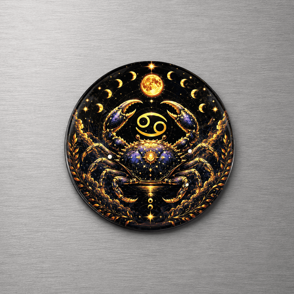 Cancer Zodiac 4cm Magnet - I Heart Crystals