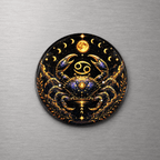 Cancer Zodiac 4cm Magnet - I Heart Crystals