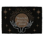 Fortune Teller Black Doormat