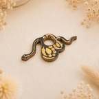 Snake Wooden Sphere Stand