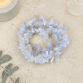 Blue Lace Agate Gemstone Chip Bracelet