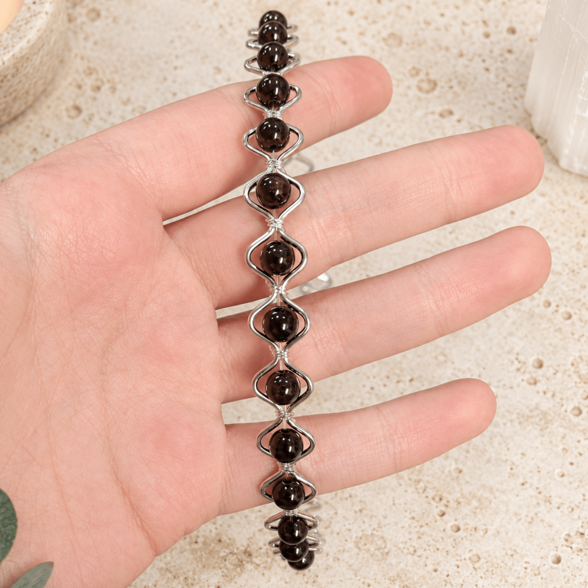 Garnet Gemstone Headband