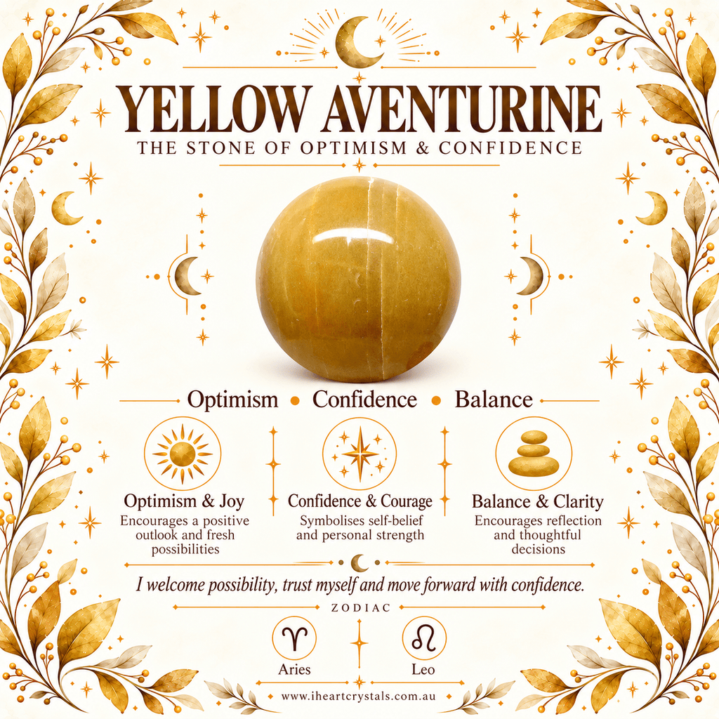 Adjustable Yellow Aventurine Heart Bracelet / Silver