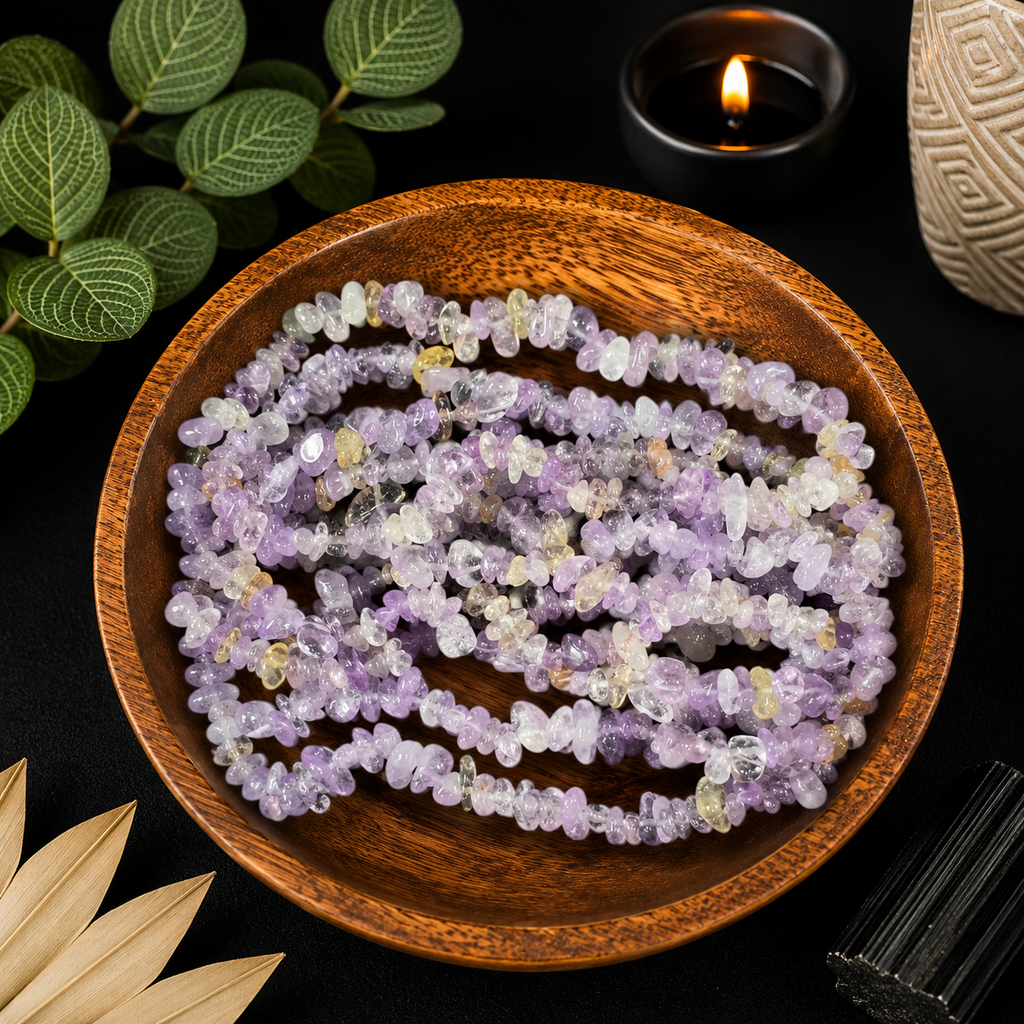 Ametrine 75cm-80cm Chips Strand