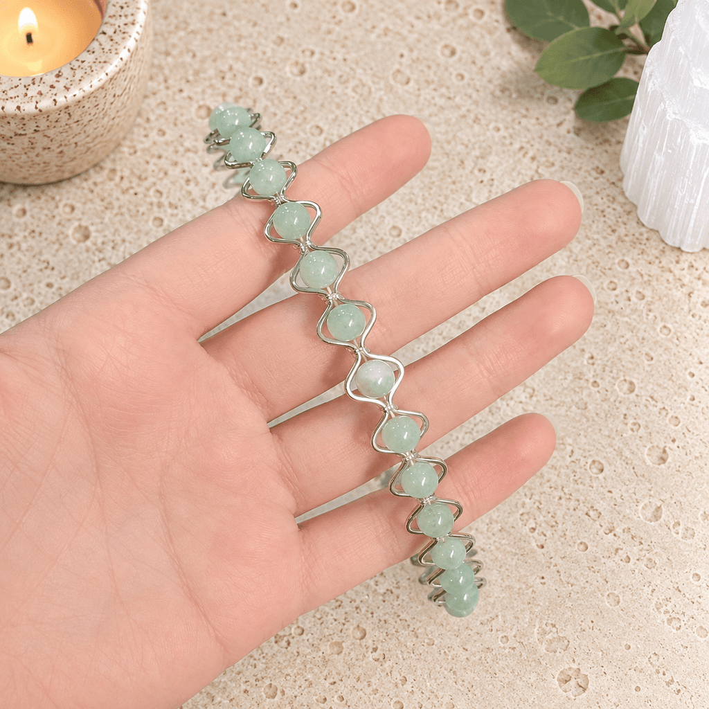 Amazonite Gemstone Headband