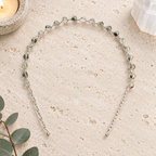 Prehnite Gemstone Headband