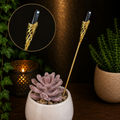 19cm Obsidian Garden Stick