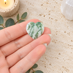 Tree Agate 2cm Gemstone Heart