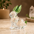 7cm Green Glass Rabbit
