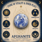 Afghanite 3cm Gemstone Star